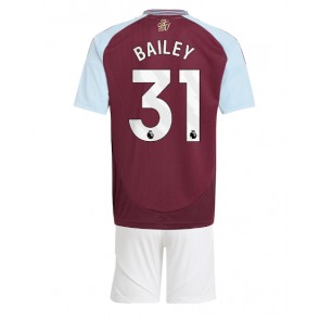 Aston Villa Leon Bailey #31 Dětské Domácí dres komplet 2024-25 Krátký Rukáv (+ trenýrky)